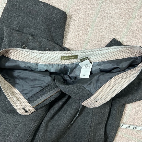 Eddie Bauer Wool Blend Cargo Pants Size 10 Lined Gorpcore Outdoors - Picture 13 of 13